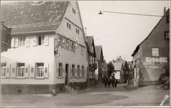 Gasthaus Sternen Historische Aufnahme Gasthaus Sternen