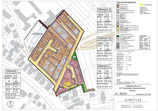 Bebauungsplan Florianstraße/Neuwiesenstraße