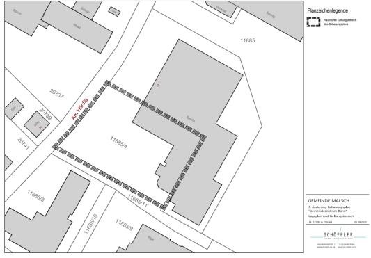 Lageplan zum 3. Änderung des Bebauungsplans „Gemeindezentrum-Bühn“ Lageplan zum 3. Änderung des Bebauungsplans „Gemeindezentrum-Bühn“