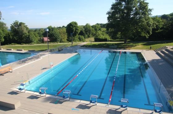 Schwimmerbecken des Freibad Malsch Schwimmerbecken des Freibad Malsch