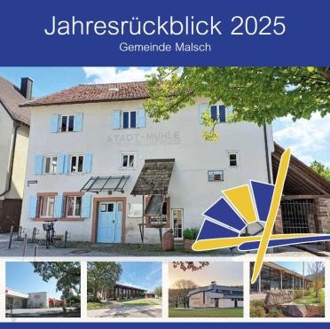 Jahresrückblick 2025 Titelbild Jahresrückblick 2025 Titelbild mit einem Bild der Stadtmühle, unten die Hallen der jeweiligen Ortsteile