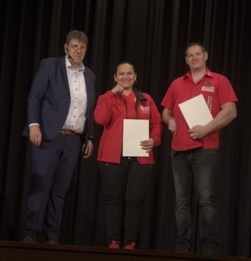 Armwrestler Eric Hoppe und Rosa Maria Baltodano Acosta Armwrestler Eric Hoppe und Rosa Maria Baltodano Acosta