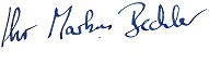 Signatur Markus Bechler Signatur Markus Bechler